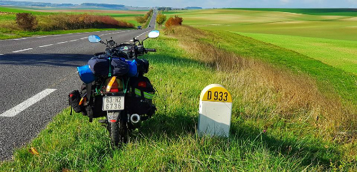 Vietnamese guy traveled the world by his motorbike